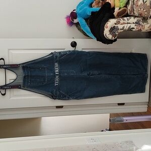 Denim 90s overalls
